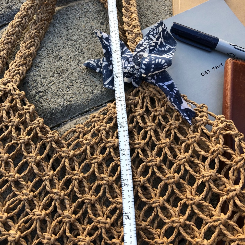 ✨HOLLOW WOVEN RETRO STRAW SHOULDER BAG✨ - Picture 6 of 7